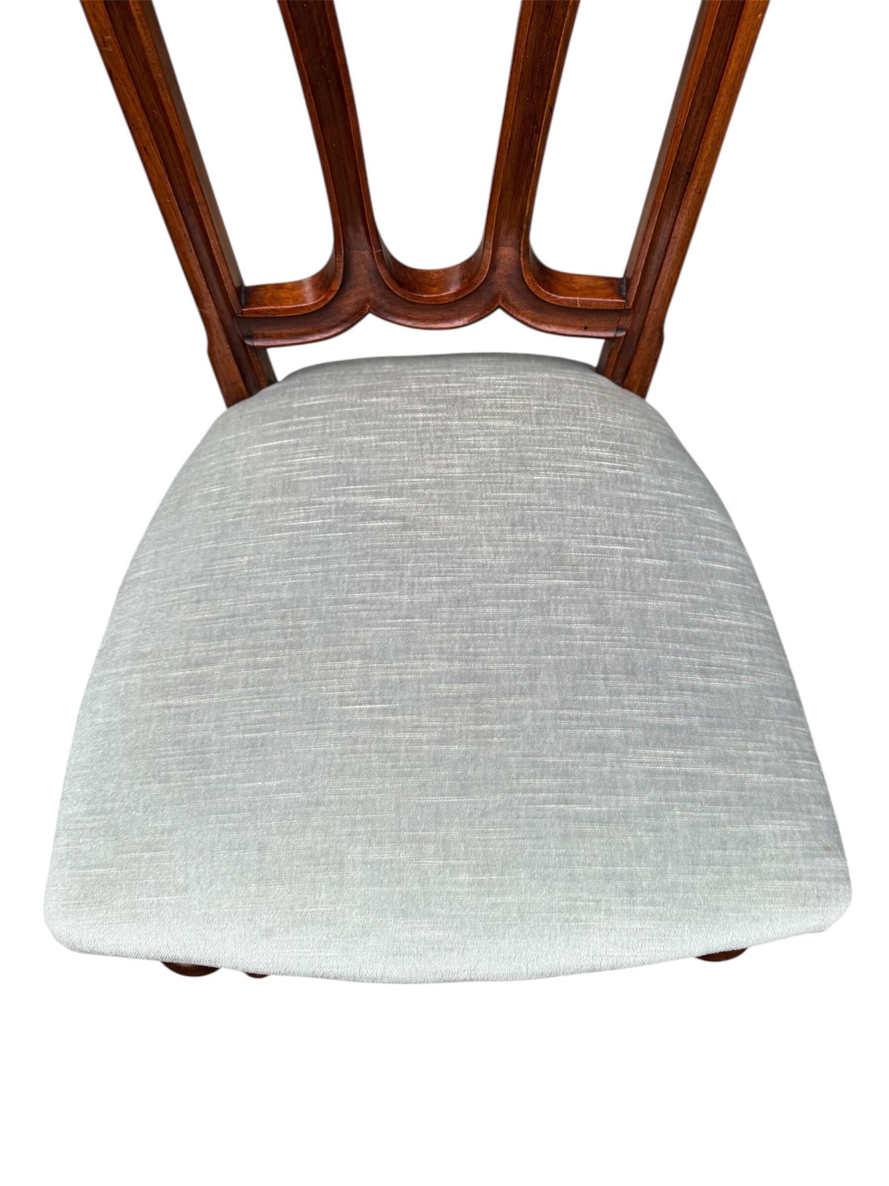 4 Biedermeier chairs