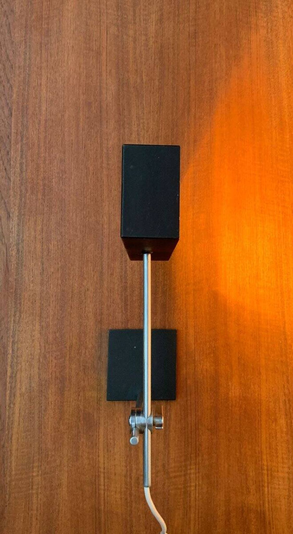 Lampe de table minimaliste du milieu du siècle, années 1960, lot de 2