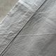 Large antique fabric in a blend of linen and ecru cotton.