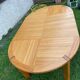 Round extendable elm design table 70 dlg Regain