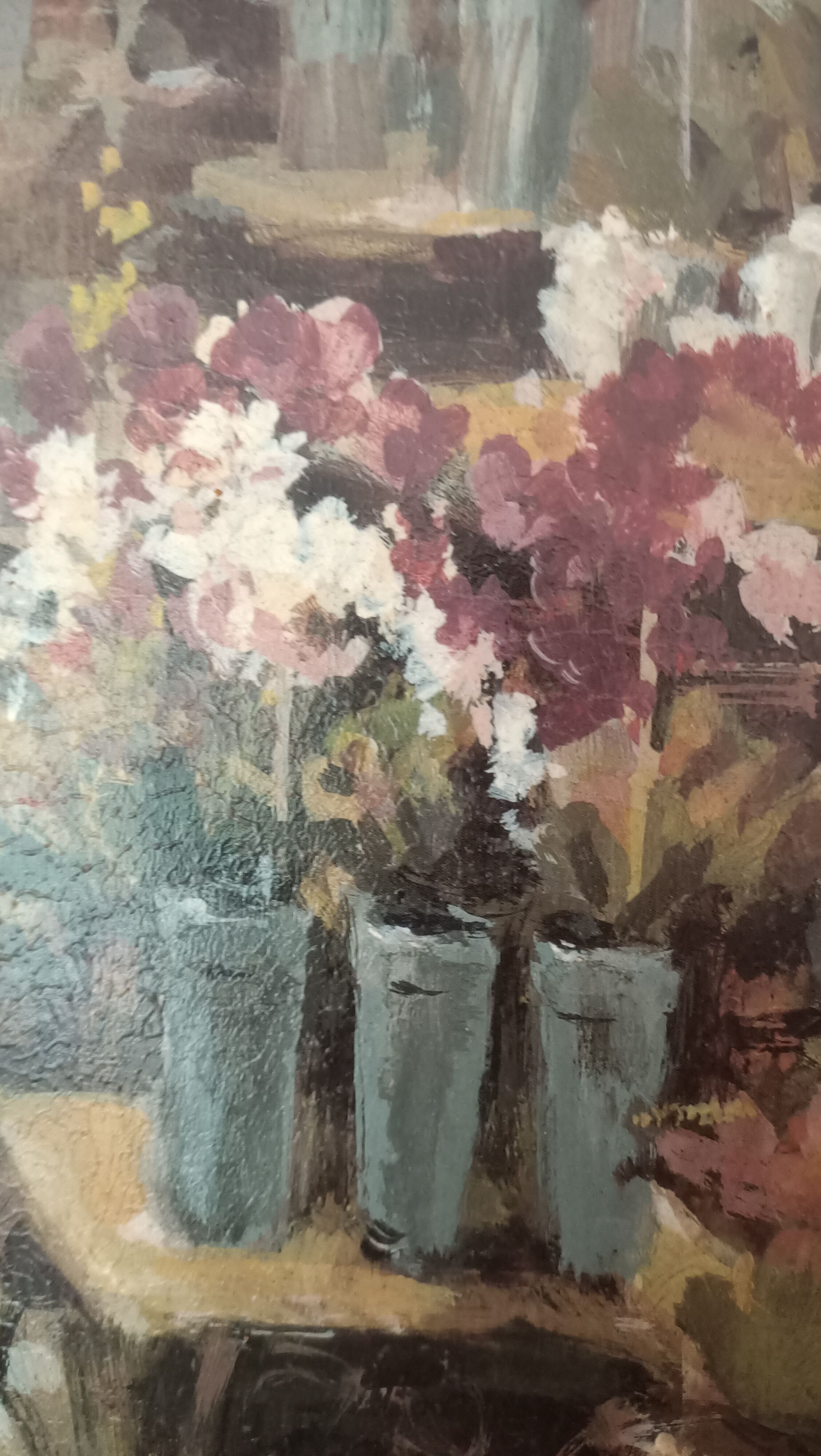 Painting Parisian terraces