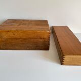 2 boxes in roch wood