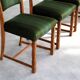 6 Danish Brutalist Dining Chairs