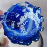 Murano Calla Lily Blown Glass Vase 60s-70s