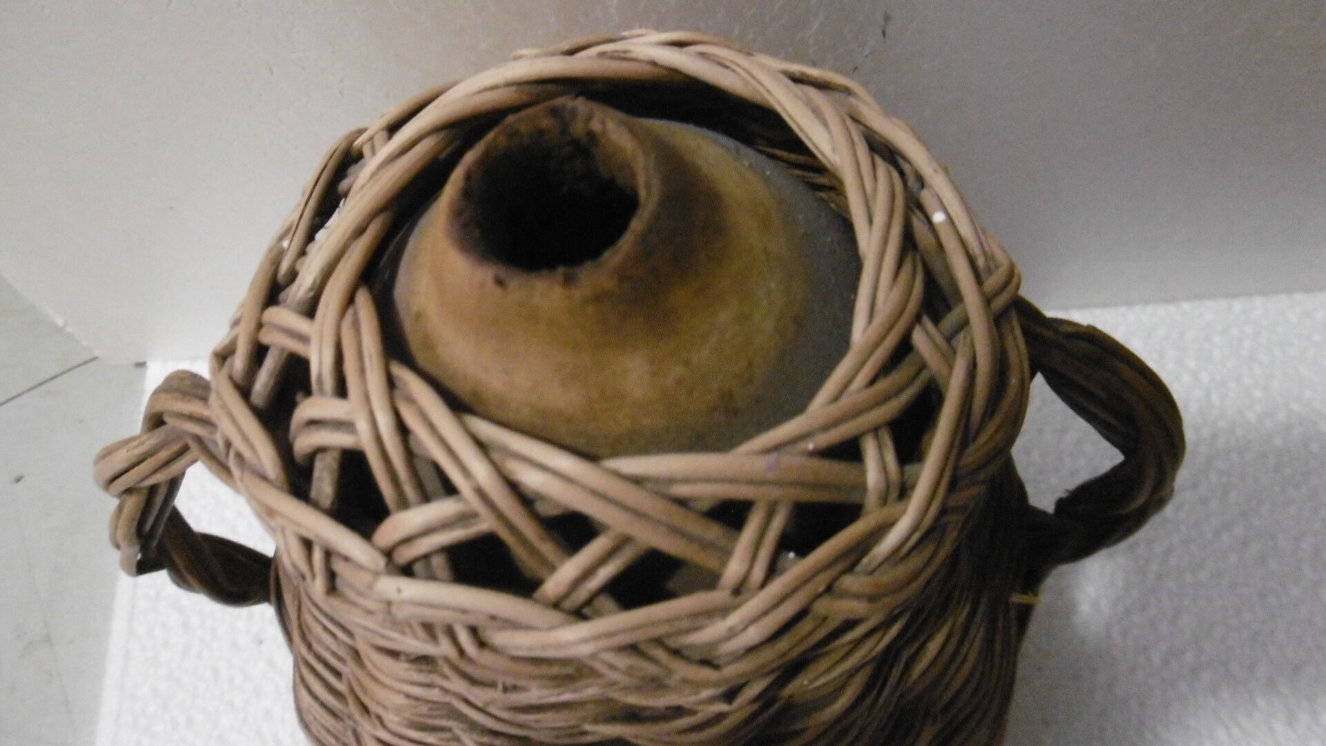 Bouteille gourde de vigneron ancienne