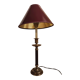 Brass candlestick lamp