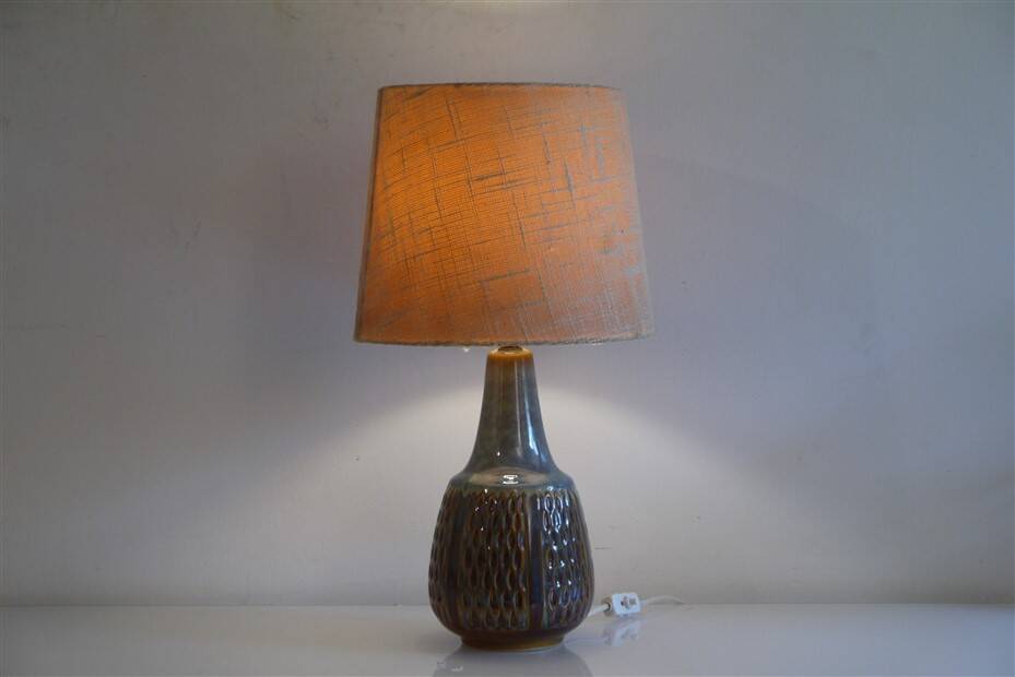 Lampe danoise en ceramique de Einar johansen 1960