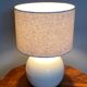Cracked ceramic ball lamp art deco 1930
