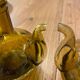 Serviteur huile vinaigre, moutarde, poivre et sel