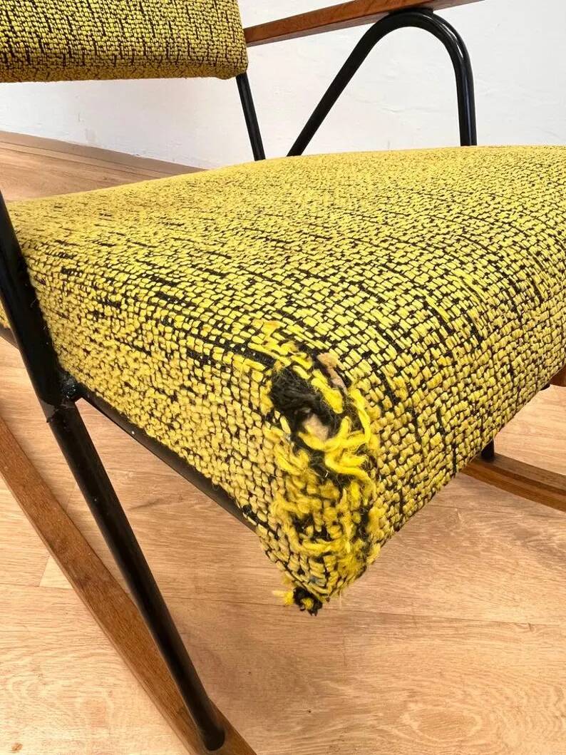 1960s Mid Century Design Rocking Chair - Czechoslovakia