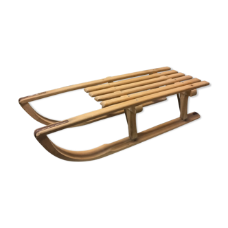 Vintage beech sled 90 cm