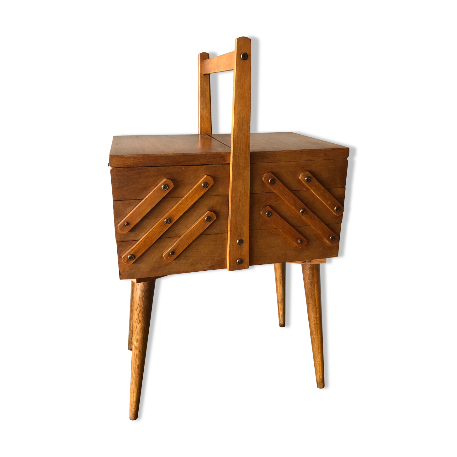 Vintage worker feet compass