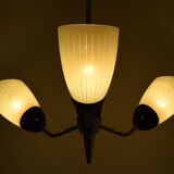 Mid-century Chandelier by Drukov,1960's.