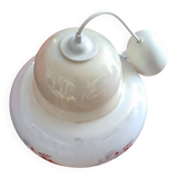 Suspension in opaline glass from the 60s-70s.