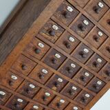 Jeweller's / Watchmaker's Cabinet in French Oak, Early 20th Century