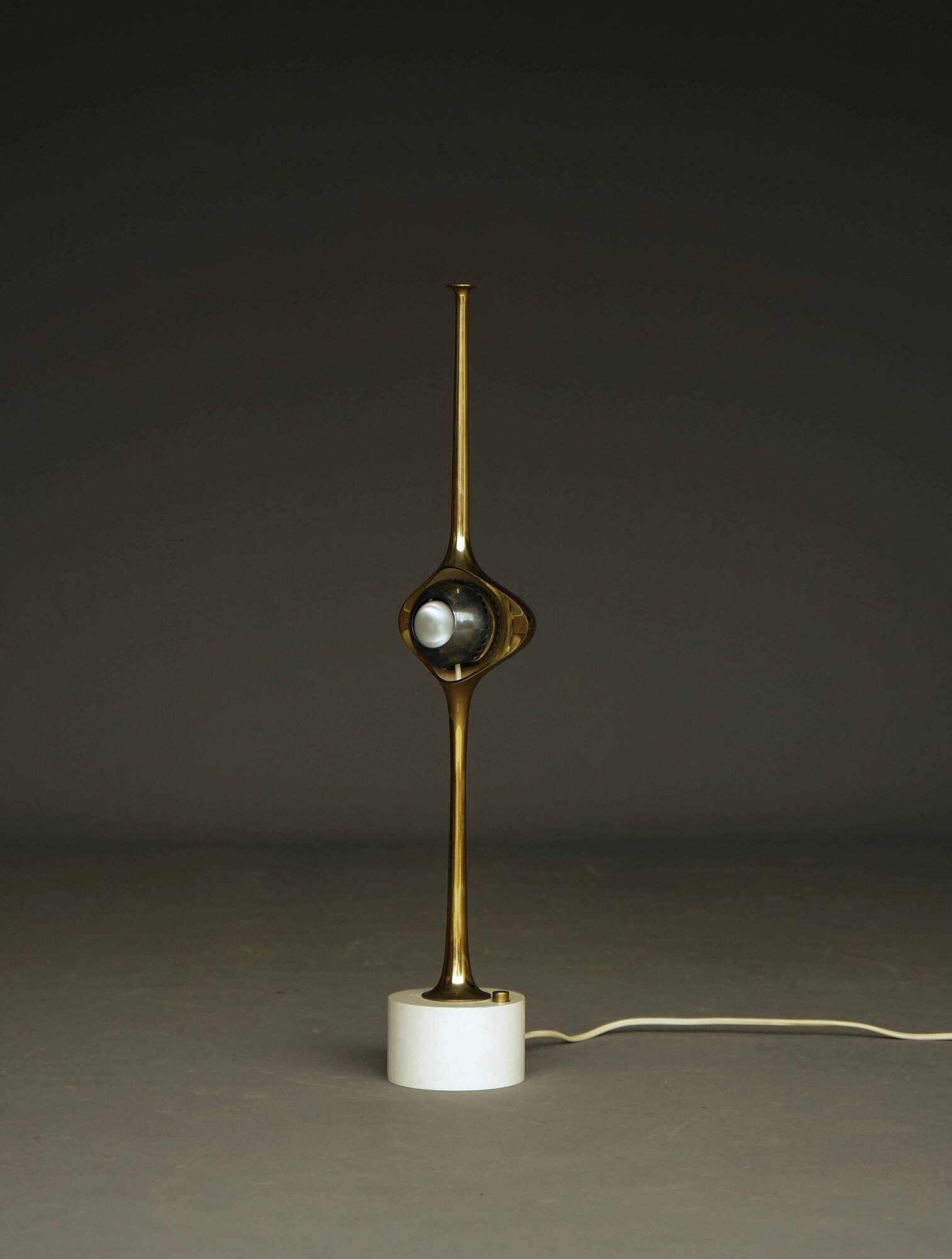Angelo Lelli 12919 Cobra Lamp for Arredoluce. Italy 1960s
