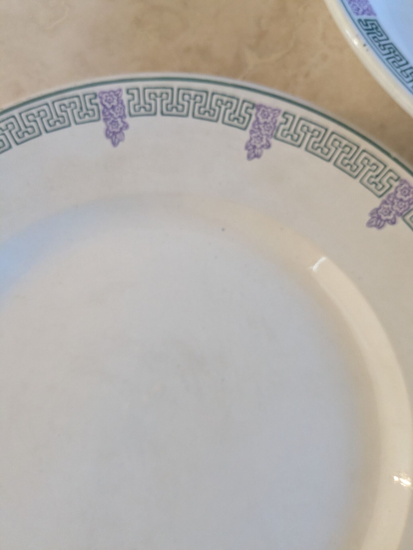 Two Longwy Janina serving dishes
