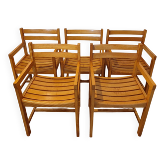 Fauteuils vintage André Sornay