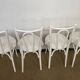Série de 4 chaises bistrot vintage