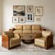 Sofa and armchairs Model "Dominique" by Hugues Chevalier