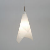 Scandinavian hanging lamp in plexiglass 1960