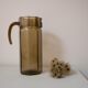 Smoked glass carafe