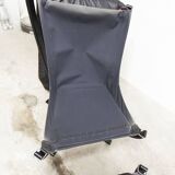 Set of armchair + ottoman viking p97 by Sigurd Russell for Poltrona Frau