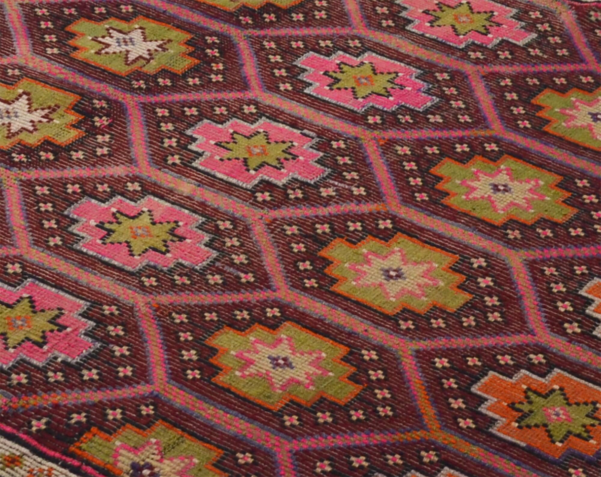 Grand Kilim Turkish Anatolia 167x300 cm Geometric Vintage Handwoven