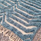 Handmade wool rug from Morocco 3 x 2 m