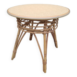 Rattan side table 1970