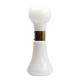Brillo Floor Lamp in White Murano Glass Attributed to Carlo Nason