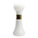 Brillo Floor Lamp in White Murano Glass Attributed to Carlo Nason