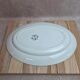 Oval plate Saint-Amand model Anemone – Old ironstone