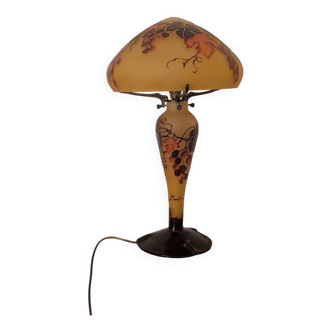 Lampe La Rochère style Art Nouveau Pâte de Verre