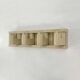 Wall-mounted coat rack Minivip white by Benanti & Brunori for Velca Legnano