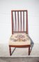 Wooden nurse chair with upholstery seat