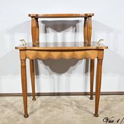 Walnut and Rosewood Marquetry Service Table – 1940