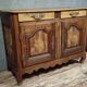 Buffet - very Louis XV style in solid oak from the 18th century.