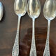 10 silver coffee or tea spoons - around 1900 - 17 g/spoon