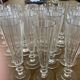 16 crystal champagne flutes