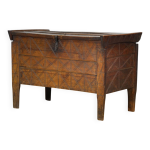 coffre de berger ancien,