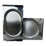 Set of stainless steel dishes by Guy Degrenne