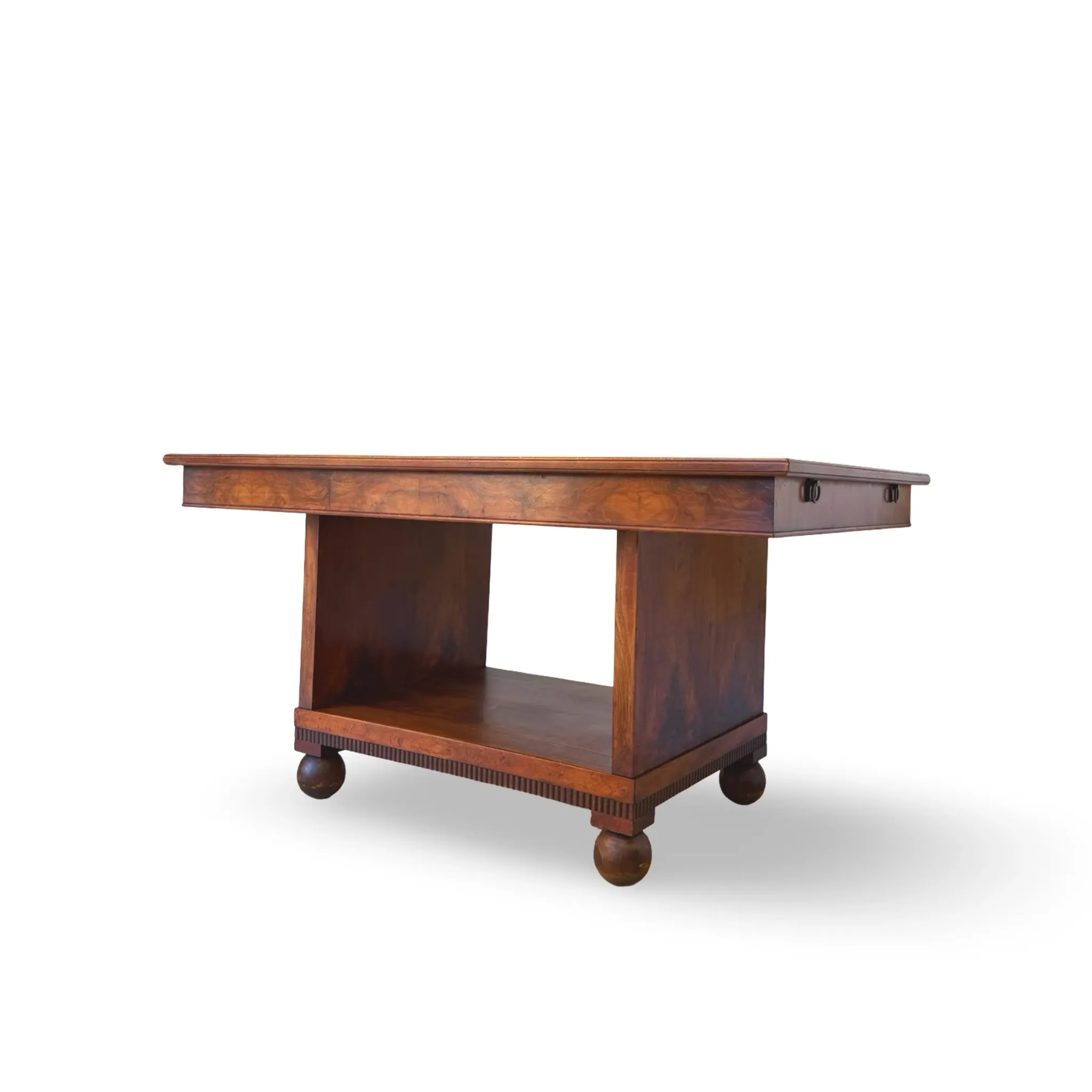Art Deco dining table, from Italy around the 1930s.