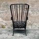Fauteuil en orme Ercol Windsor 1956 Luciano Ercolani