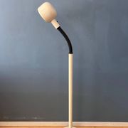 Cobra floor lamp Space Age Mid-Century with a swan neck