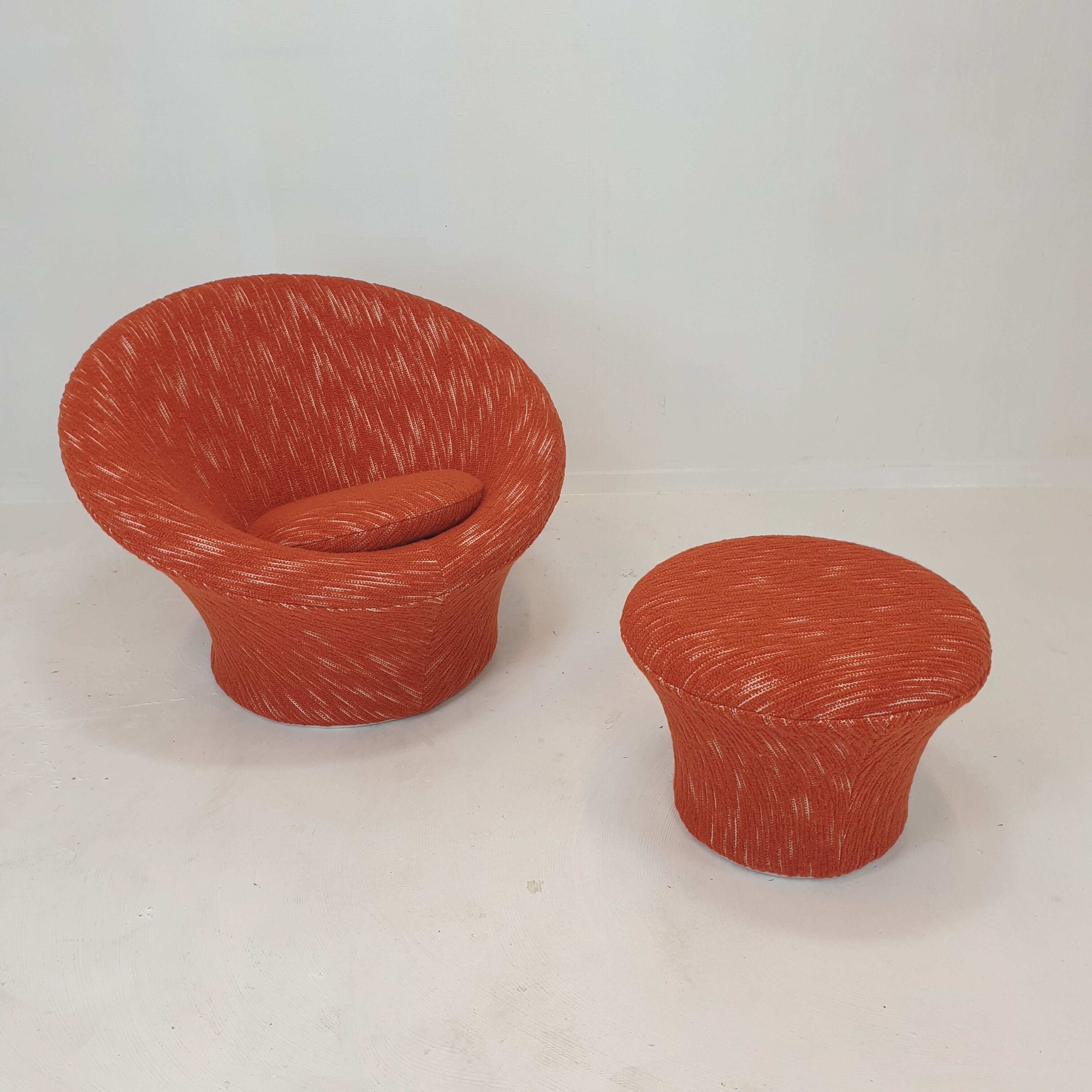 Mushroom Armchair and Ottoman by Pierre Paulin for Artifort, 1960s