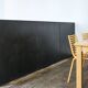 Large patinated steel sideboard, unique piece, designer Franck Robichez (1944)