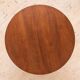 Mid Century Modern Round Dining Table, Czechoslovakia, Eero Saarinen Style