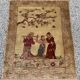 Tapis Istanbul en soie signé, vers 1920