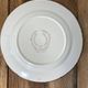 Earthenware plate with botanical decoration, Earthenware of Haute Provence